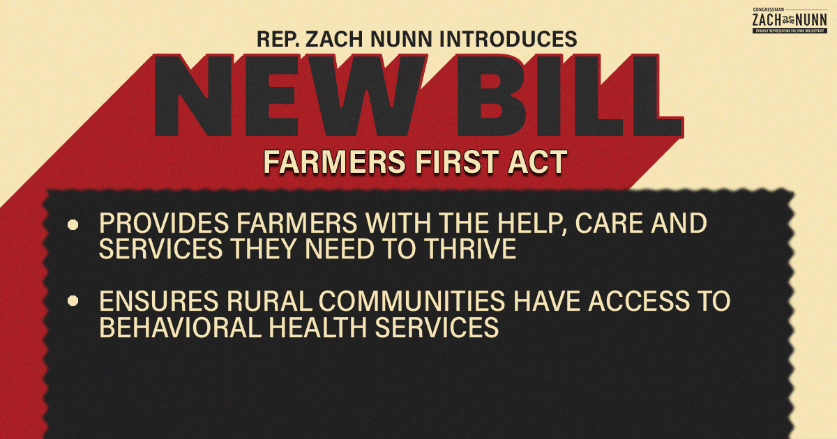 New Bill Alert: Supporting Iowa’s Farmers