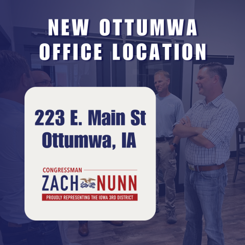 New Office Location in Ottumwa